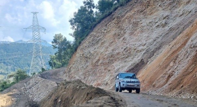 उदिपुर सडक पुन एक साताको लागि बन्द