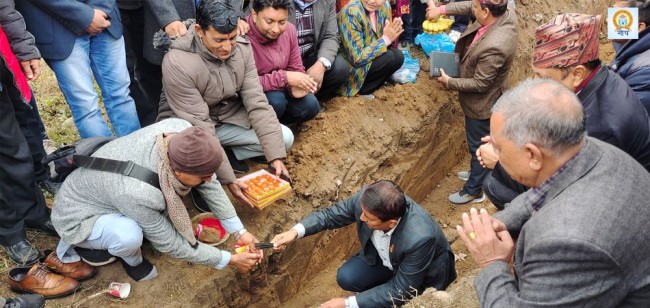 रुपन्देहीको तिलोत्तमामा ट्राम रेलको शिलान्यास