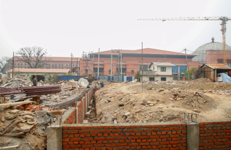 नयाँ सांसद तयार, नयाँ संसद् भवन निर्माण अझै अधुरो