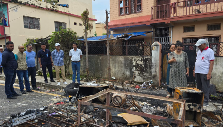 आन्दोलनमा क्षति भएका संरचना पुनर्निर्माणमा ढिलाई