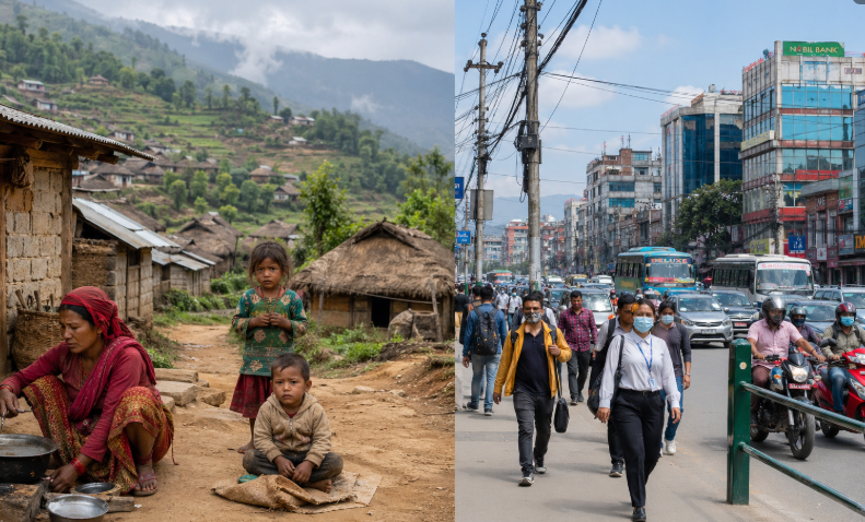 गरिबी घटे पनि ग्रामीण–शहरी क्षेत्रबीचको खाडल अझैं कायम, बेरोजगारी र लैङ्गिक असमानतामा चुनौती
