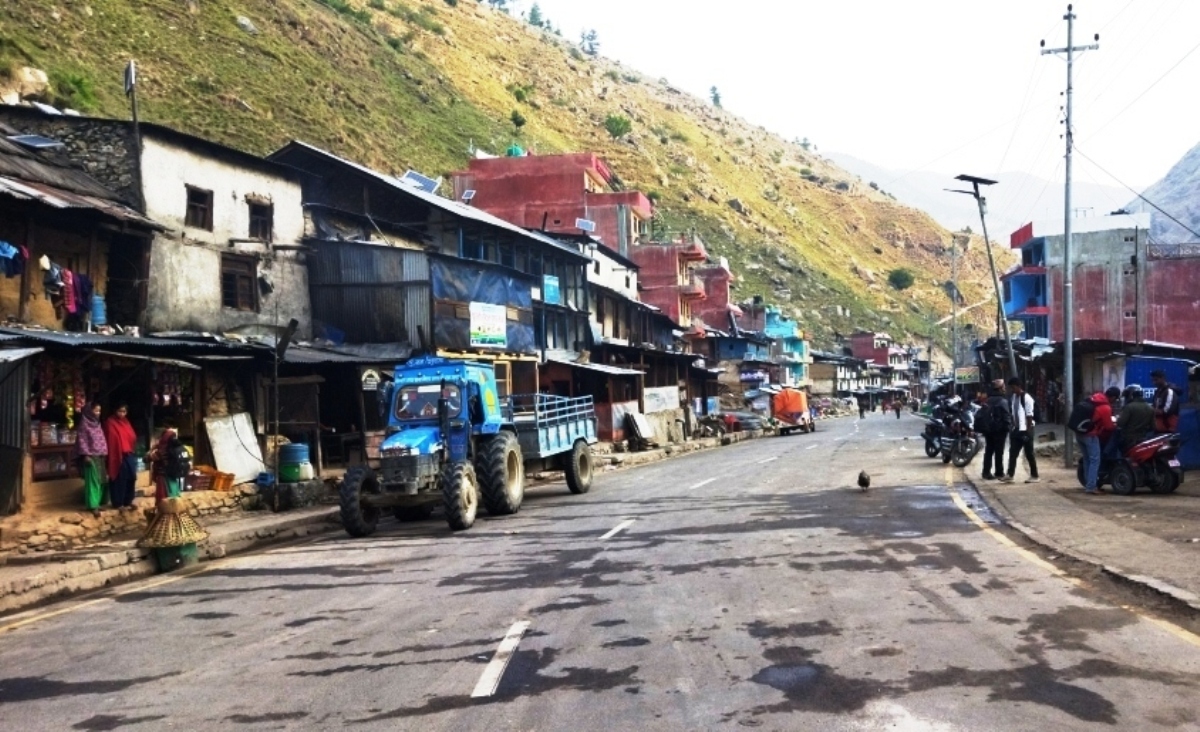 अतिक्रमण हटाएपछि व्यवस्थित बन्यो नाग्म बजार