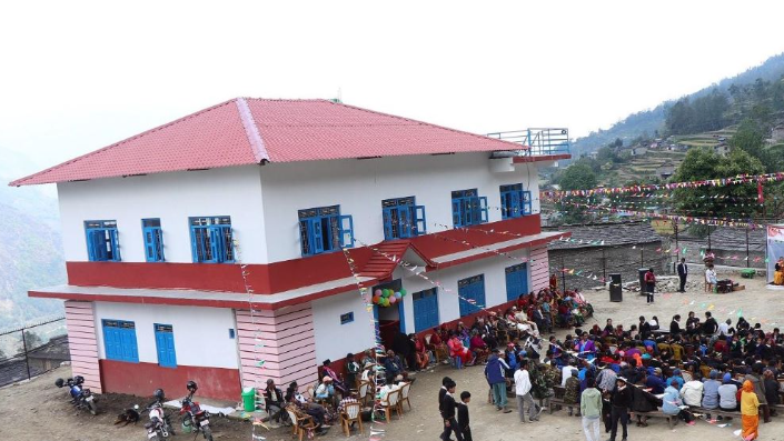रघुगङ्गा गाउँपालिका–५ को वडा कार्यालय भवन निर्माण सम्पन्न