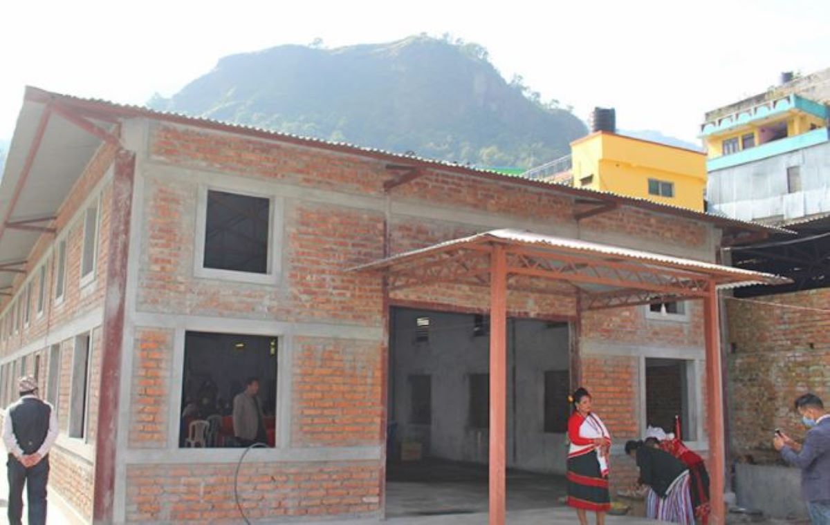 चन्दा संकलनबाटै सभाहल निर्माण