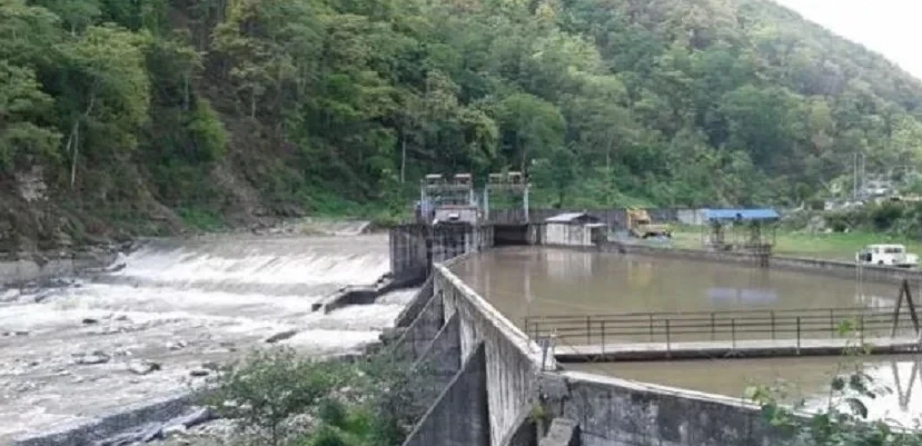 बाढीका कारण रसुवागढी हाइड्रोपावरको ड्याममा क्षति
