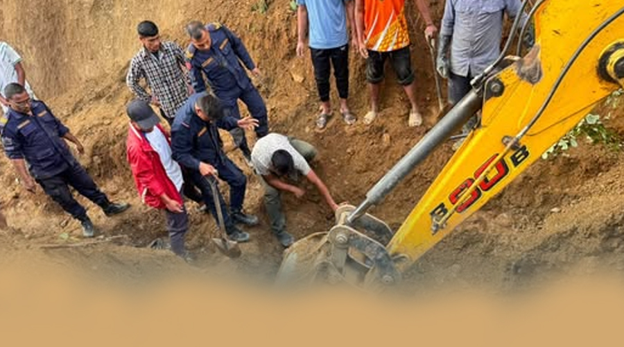 बागलुङमा माटोको ढिस्कोले पुरिँदा दुई मजदुरको मृत्यु