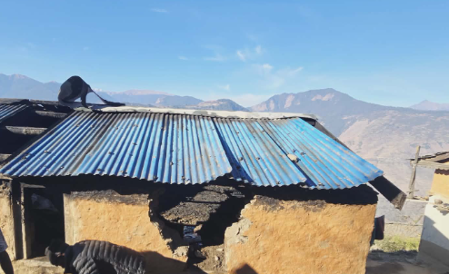 बाजुराको स्वामिकार्तिकमा आगलागी हुँदा दुई घर जलेर नष्ट