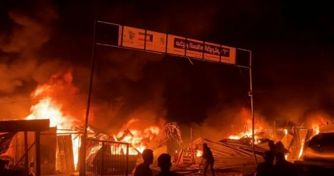 गाजामा शरणार्थी शिविरमा विस्फोट, ५० जनाको मृत्यु
