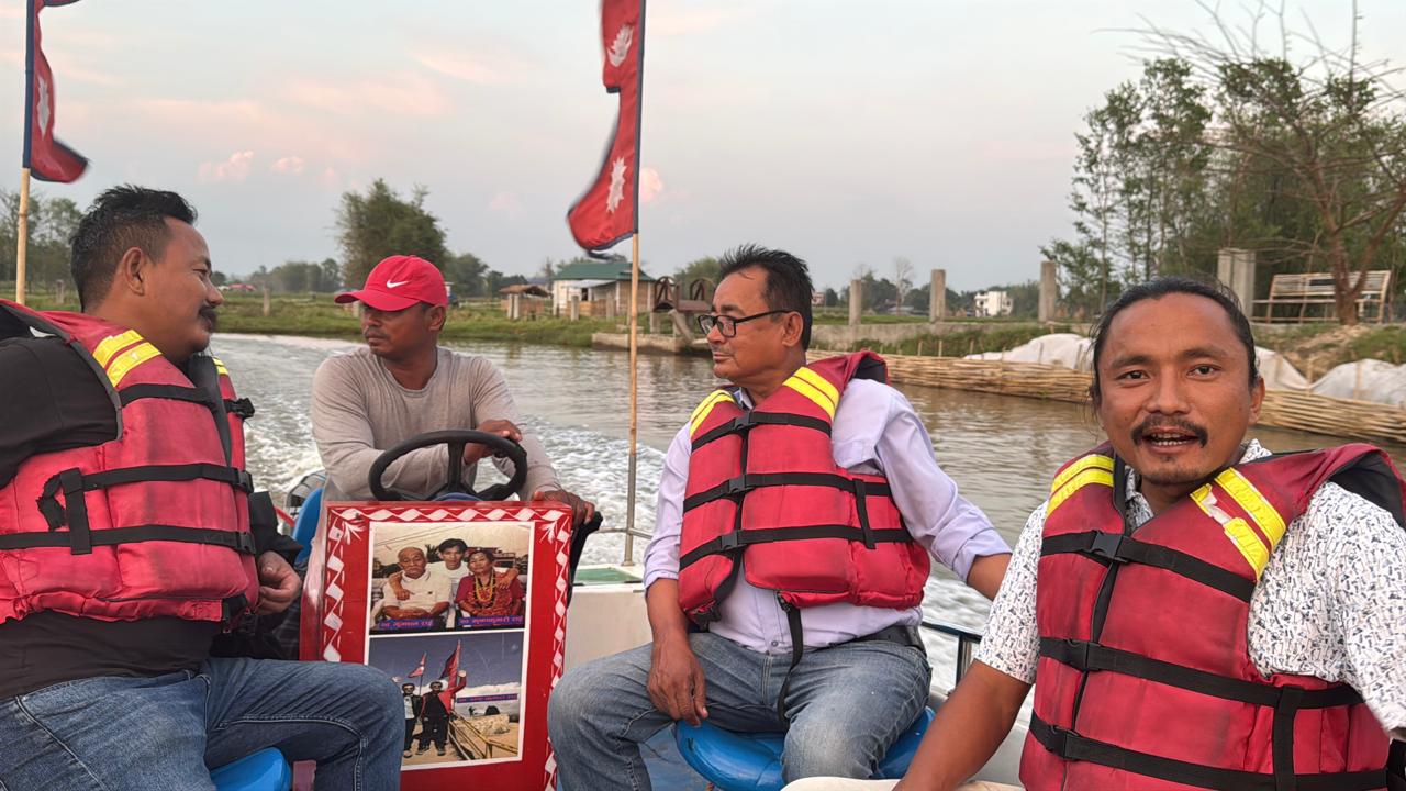 पर्यटकीय गन्तब्य बन्दै झापाको इन्द्रेणी ताल