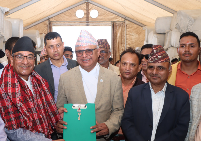  आपतकालीन गोदामघर कोशी प्रदेश सरकारलाई हस्तान्तरण 