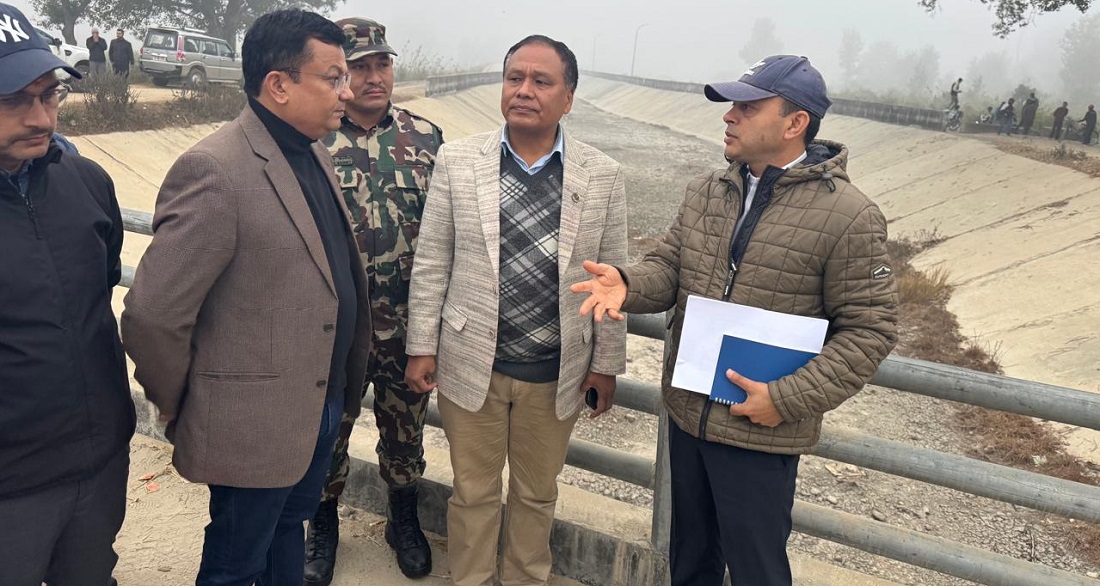 टनकपुर नहरमा पानी ल्याउन भारतसँग पहल भइरहेको छ : मन्त्री घिसिङ