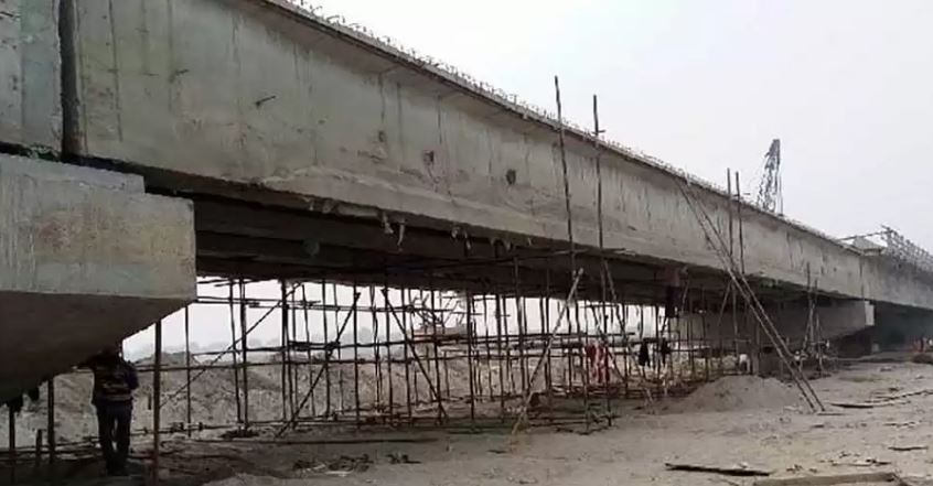 दमौलीको मादी नदीमा निर्माणाधीन पुलको काम ७१ प्रतिशत सम्पन्न