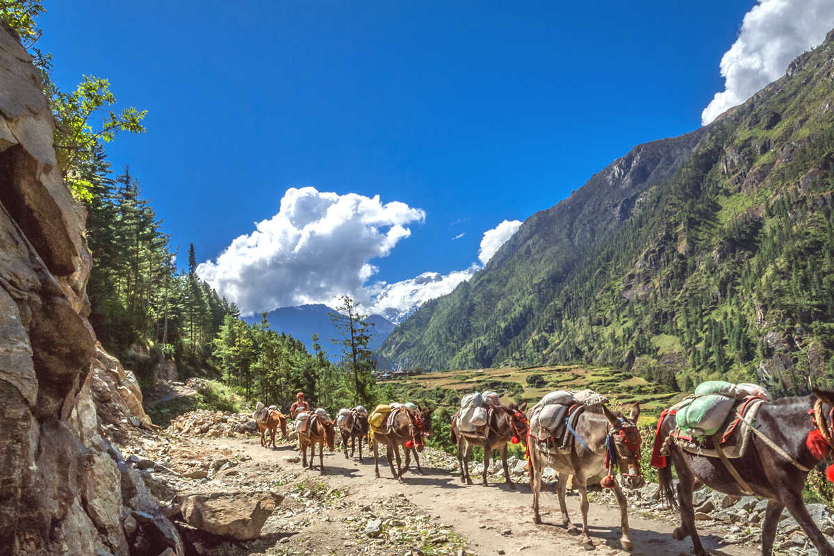 पर्यटकको गन्तव्य स्थल मनाङको विकास निर्माणमा प्रकृति नै बाधक