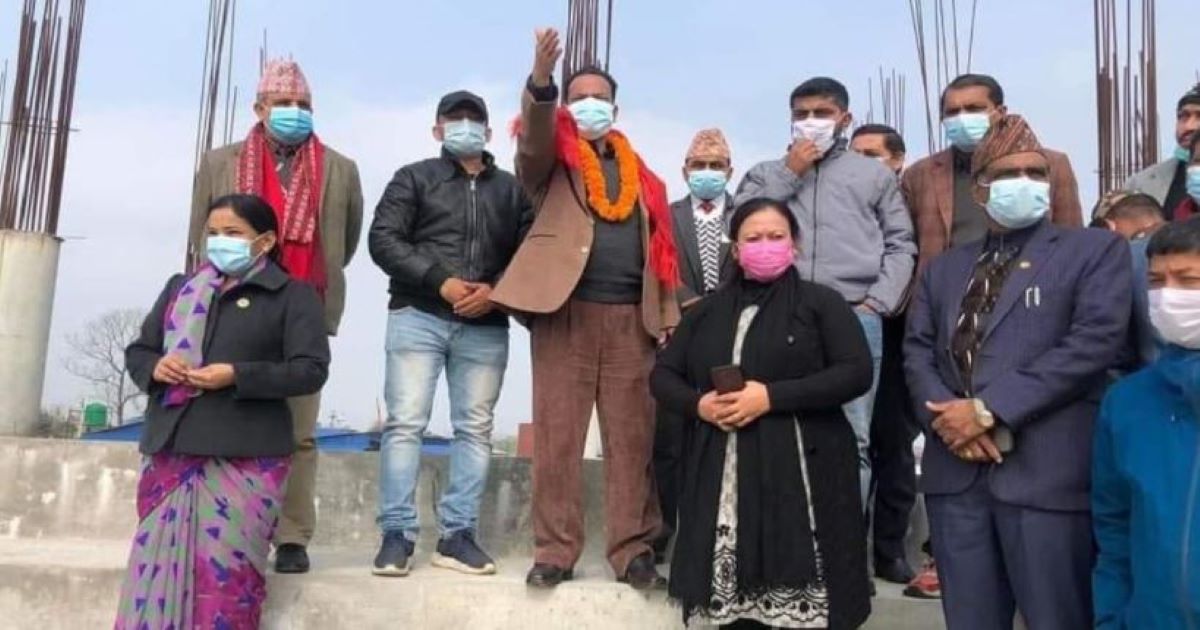 खेलकुद मन्त्रीद्वारा गौतमबुद्ध रंगशालाको अनुगमन, निर्माण अघि बढाउन  निर्देशन