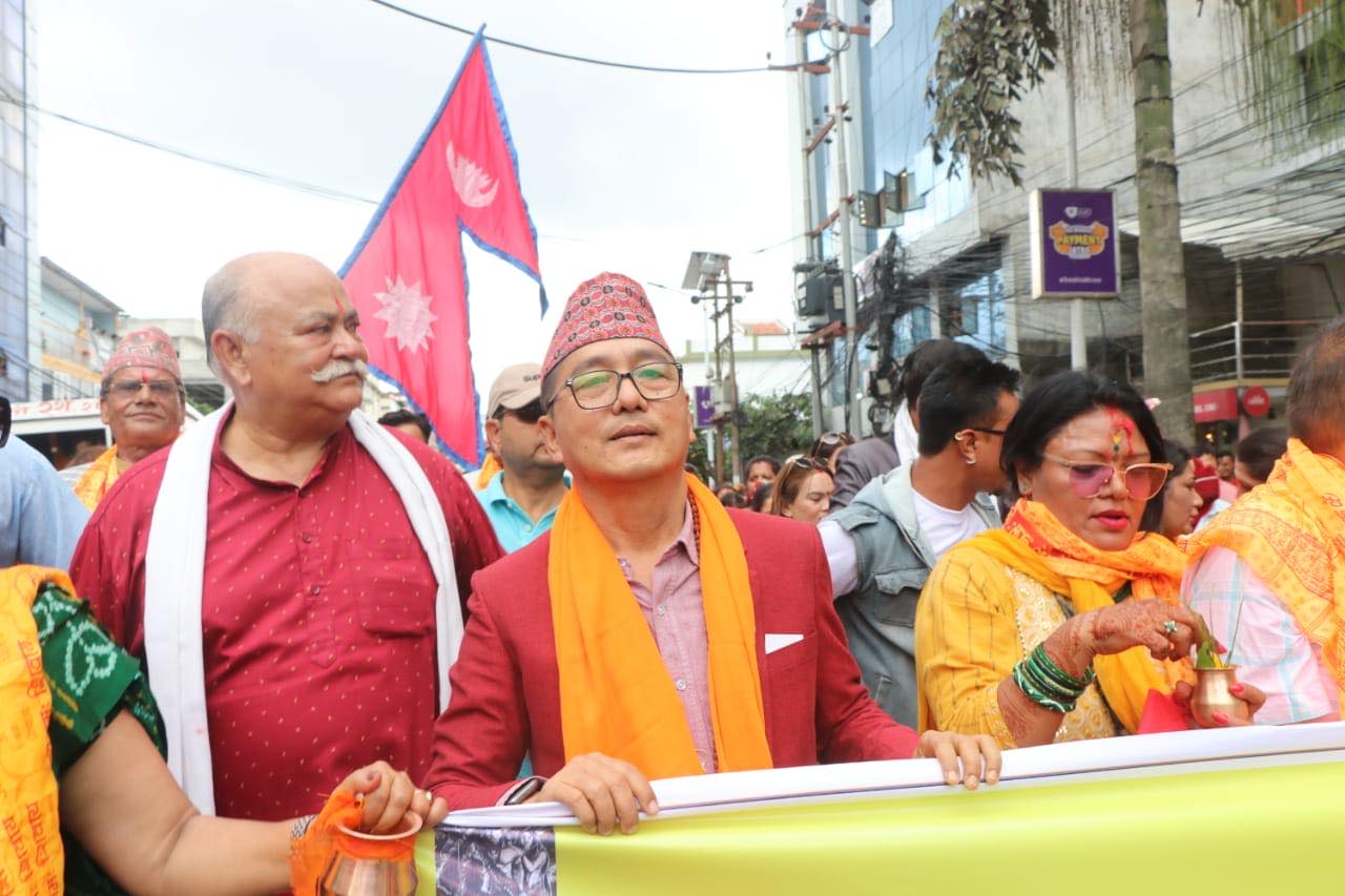 राप्रपाको मैतीदेवी-पशुपतिनाथ धार्मिक पदयात्रा (फोटोफिचर)