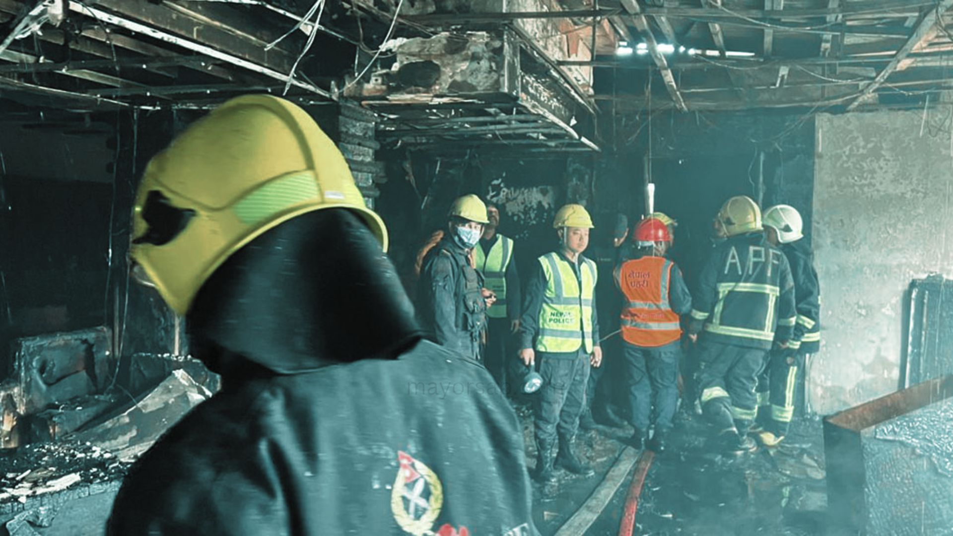 दरबारमार्गको 'ब्ल्याक आउट' डान्स बारमा आग*लागी