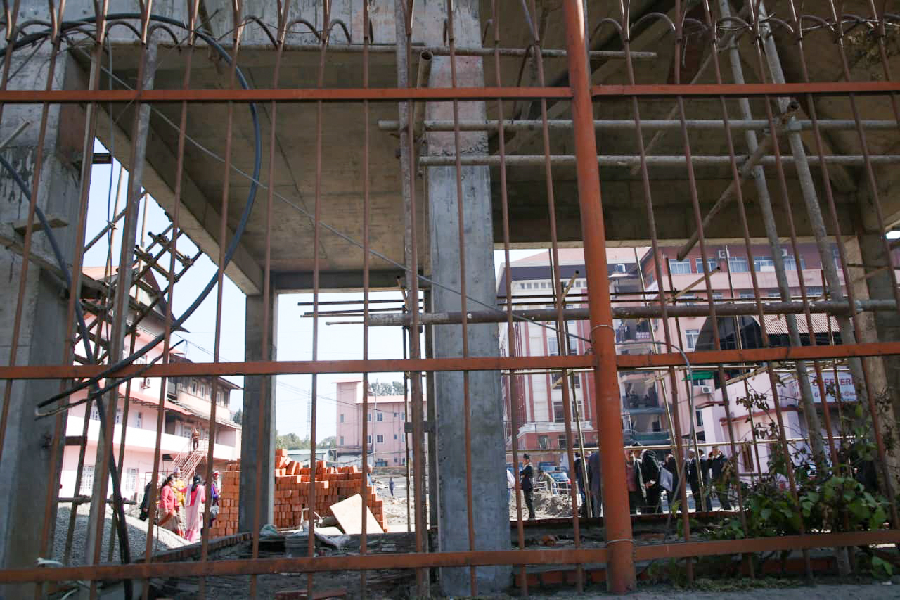 सर्वोच्च अदालतको पुनर्निर्माणको काम धमाधम