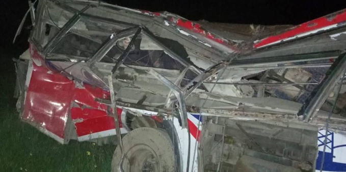 बैतडी जन्तीबस दुर्घटनामापरी १३ जनाको मृत्यु