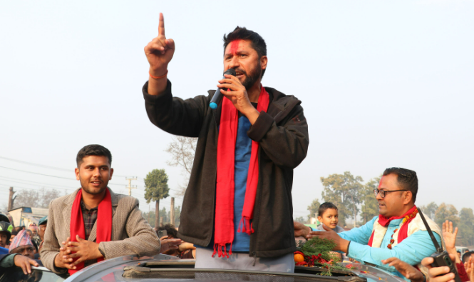 रवि लामिछानेकोे चुनावि खर्च ९ लाख ८९ हजार