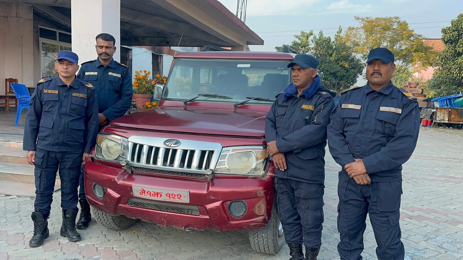 कनकाईमा उप–प्रमुखले चढ्ने गाडी प्रहरीलाई हस्तान्तरण