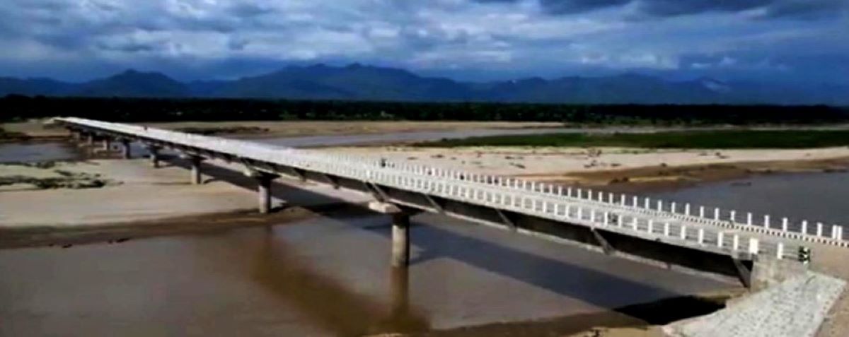 मदुवा घाटमा १५० मिटर लामो पुल निर्माण सम्पन्न