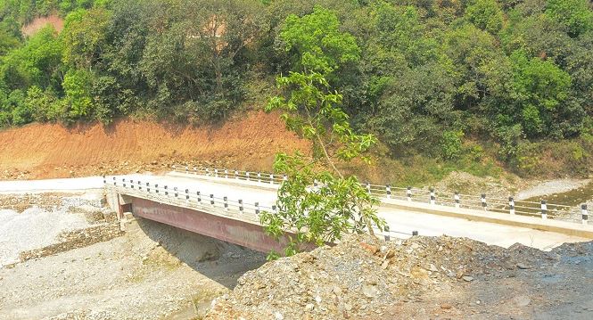 तादी खोलाको पुल निर्माण सम्पन्न 