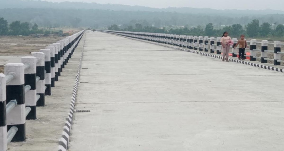 नारायणगढ–मुग्लिन सडकका तीन पुलको निर्माण कार्य अन्तिम चरणमा