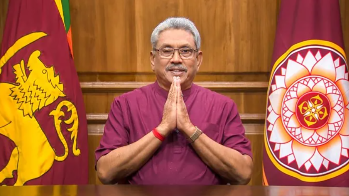 श्रीलंकाका राष्ट्रपतिकाे राजीनामा स्वीकृत, शनिवार नयाँ राष्ट्रपतिले सपथ लिँदै