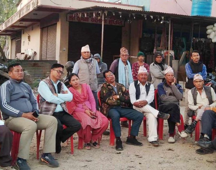 चप्परगौडी–घुइयाबारी सडक निर्माणका लागि दबाब दिन समिति गठन