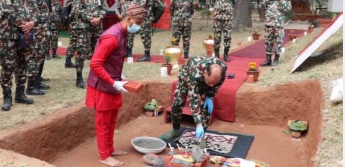 सेनाले लुम्बिनी प्रदेशमा सैनिक महाविद्यालय निर्माण गर्ने