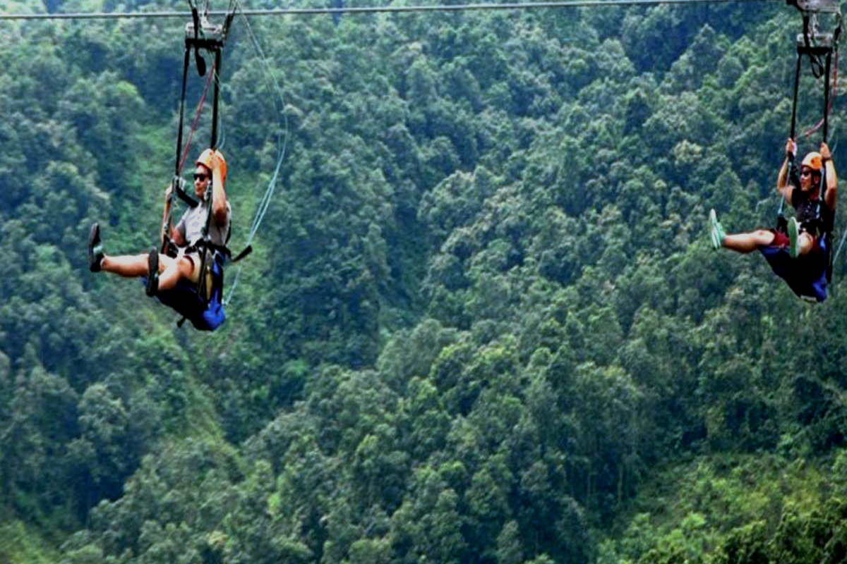 पर्यटन प्रवर्द्धनको लागि त्रिशूली नदमाथी जिपलाइन सञ्चालनमा